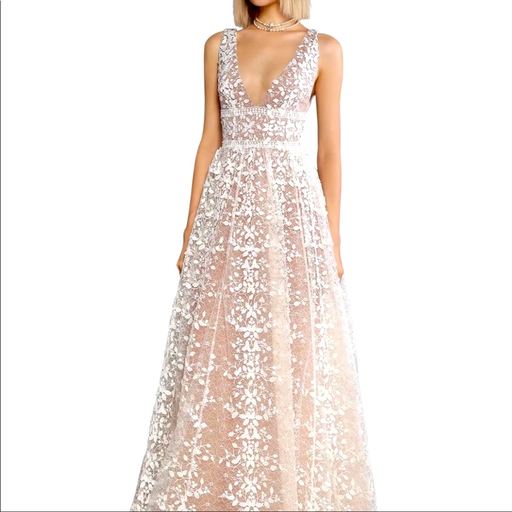 Bronx And Banco Women's Megan Lace Maxi Dress